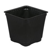 Gro Pro Black Square Pots - Blow-Molded - HydroWorlds