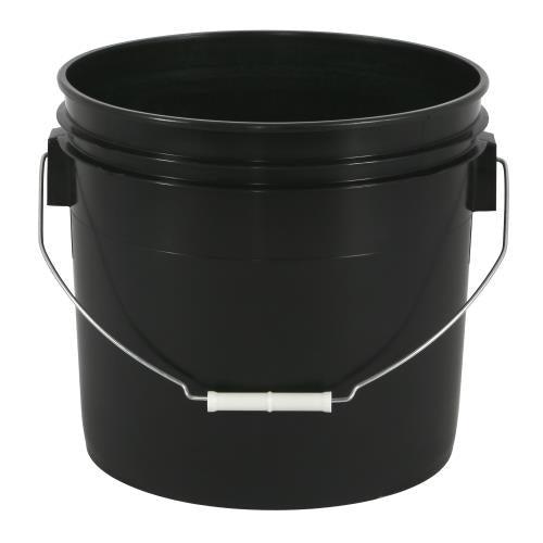 Gro Pro Black Plastic Buckets - HydroWorlds