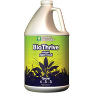 General Hydroponics GH General Organics BioThrive Grow Gallon 4 Count