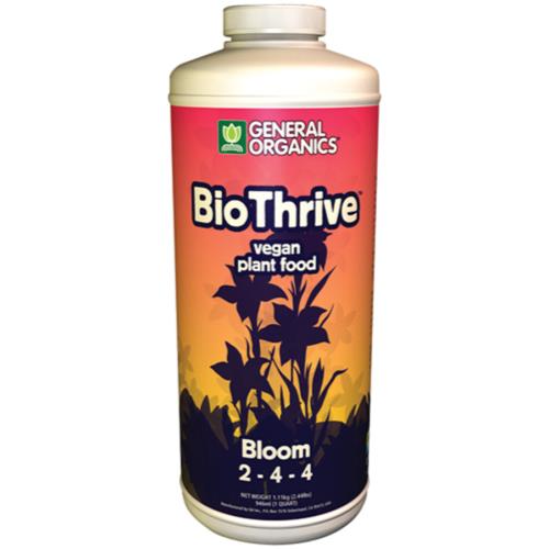 General Hydroponics GH General Organics BioThrive Bloom Quart 12 Count