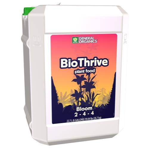 General Hydroponics GH General Organics BioThrive Bloom 6 Gallon