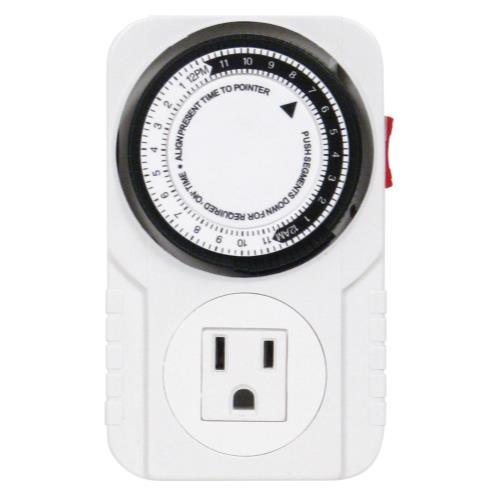 Titan Controls Apollo 6 - One Outlet Mechanical Timer - HydroWorlds