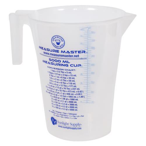 Measure Master Graduated Round Containers - HydroWorlds