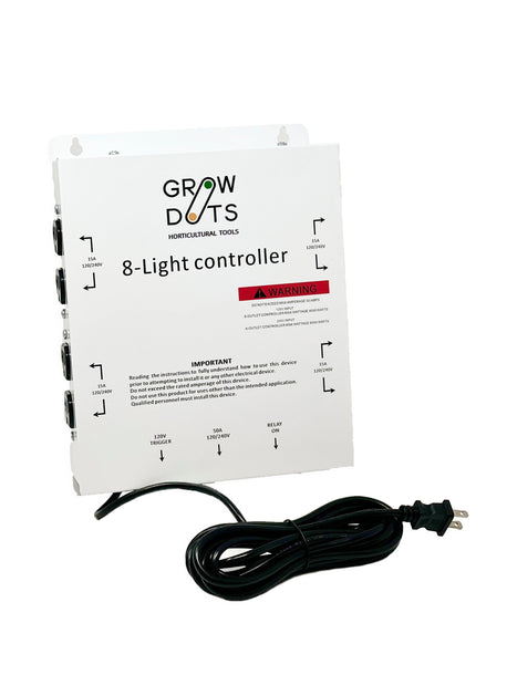 GROWDOTS 4 Light 8 Light 240 V Controller - HydroWorlds