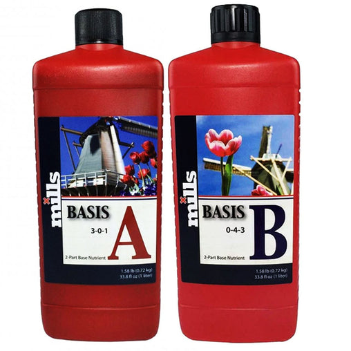 Mills Nutrients Basis Bundle Basis A & Basis B - HydroWorlds