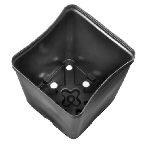 Gro Pro Square Plastic Pot - HydroWorlds